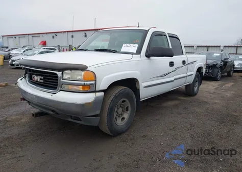 2002 GMC Sierra 1500Hd Sle z USA, uszkodzony, nr VIN 1GTGK13U82F129424